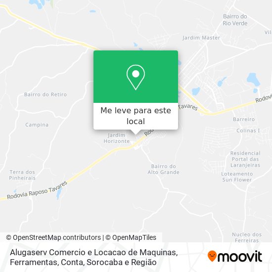 Alugaserv Comercio e Locacao de Maquinas, Ferramentas, Conta mapa