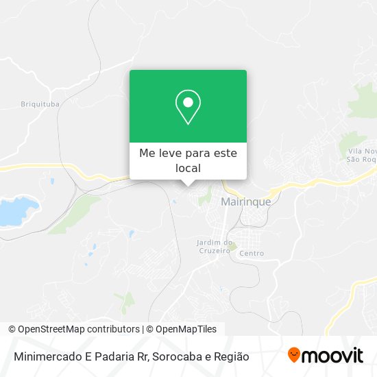 Minimercado E Padaria Rr mapa