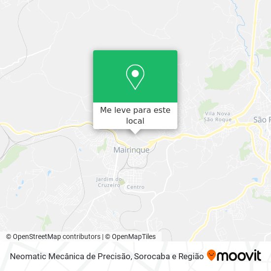 Neomatic Mecânica de Precisão mapa