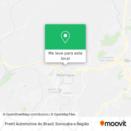 Prettl Automotive do Brasil mapa