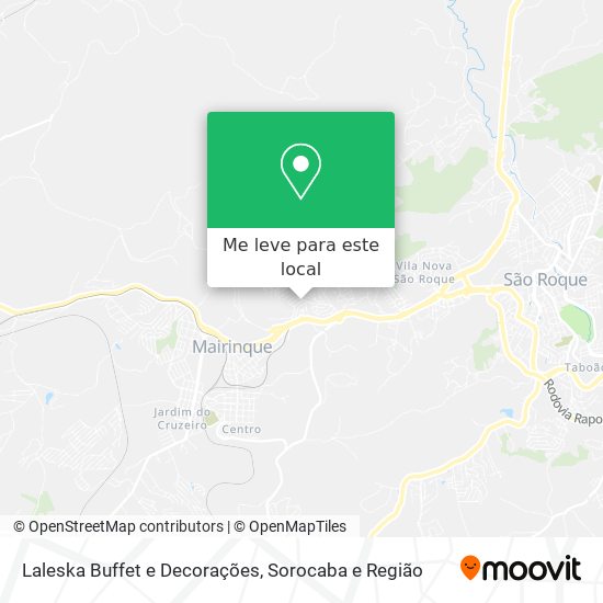 Laleska Buffet e Decorações mapa