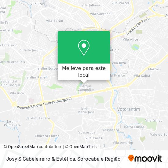 Josy S Cabeleireiro & Estética mapa