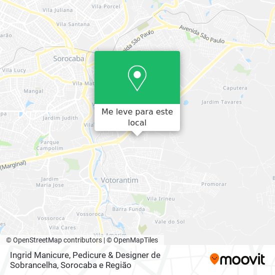 Ingrid Manicure, Pedicure & Designer de Sobrancelha mapa