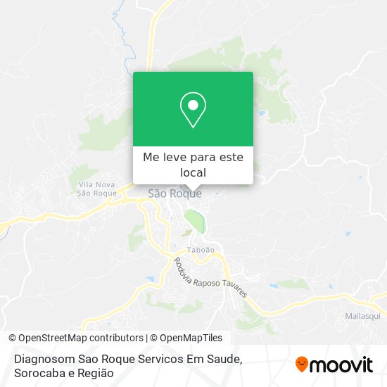 Diagnosom Sao Roque Servicos Em Saude mapa