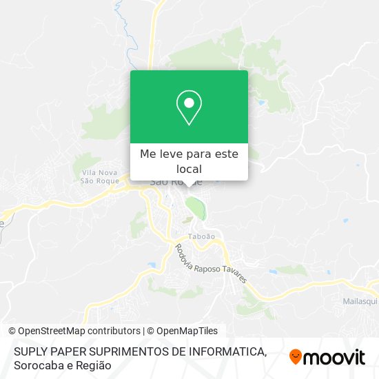 SUPLY PAPER SUPRIMENTOS DE INFORMATICA mapa