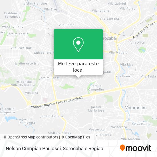 Nelson Cumpian Paulossi mapa