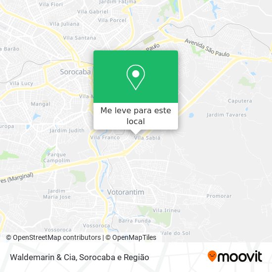 Waldemarin & Cia mapa
