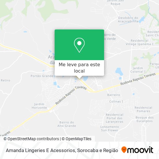Amanda Lingeries E Acessorios mapa