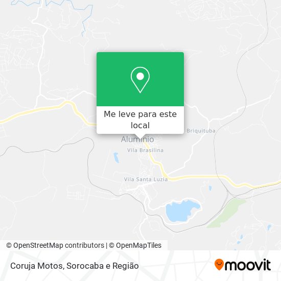 Coruja Motos mapa