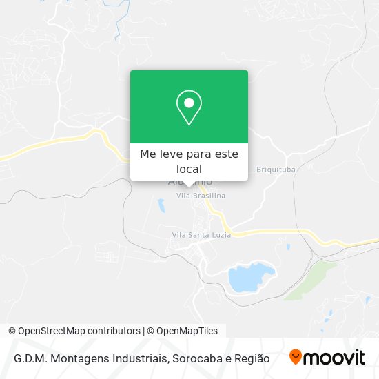 G.D.M. Montagens Industriais mapa