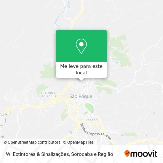 Wl Extintores & Sinalizações mapa