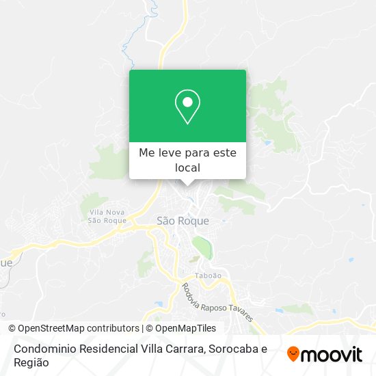 Condominio Residencial Villa Carrara mapa