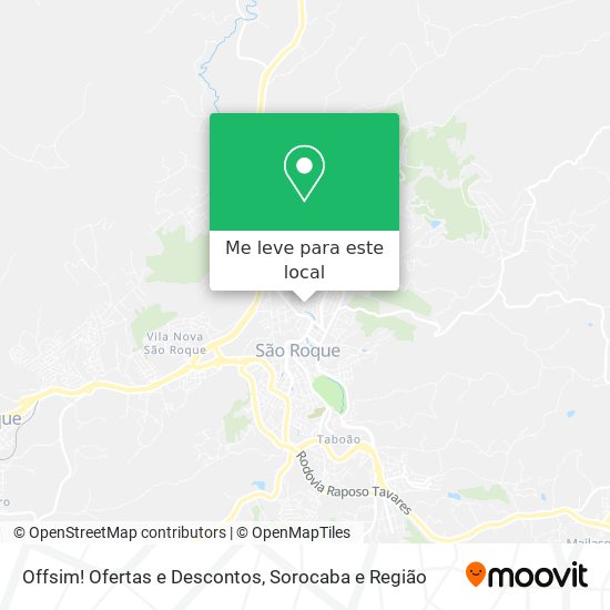 Offsim! Ofertas e Descontos mapa