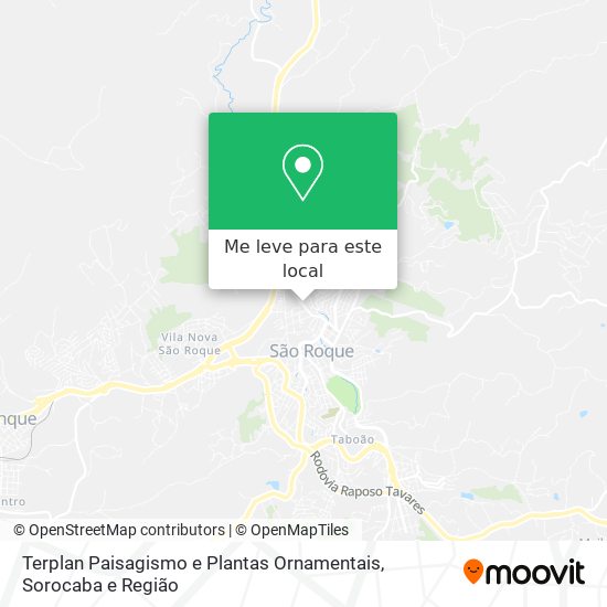 Terplan Paisagismo e Plantas Ornamentais mapa