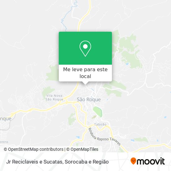 Jr Reciclaveis e Sucatas mapa