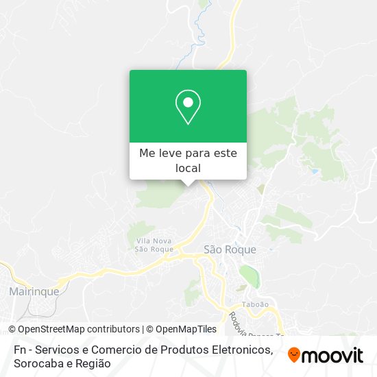 Fn - Servicos e Comercio de Produtos Eletronicos mapa