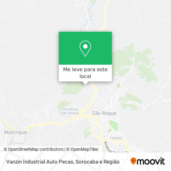 Vanzin Industrial Auto Pecas mapa