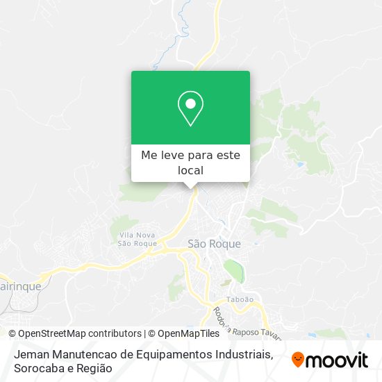 Jeman Manutencao de Equipamentos Industriais mapa