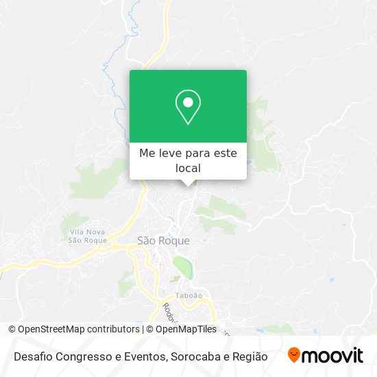 Desafio Congresso e Eventos mapa