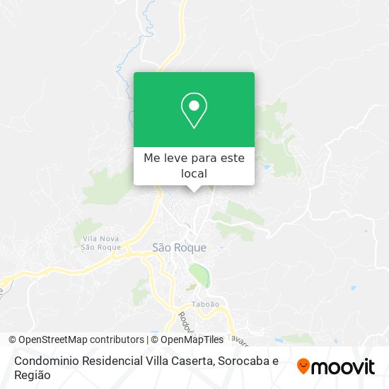 Condominio Residencial Villa Caserta mapa