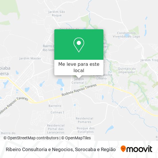 Ribeiro Consultoria e Negocios mapa