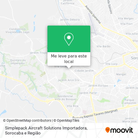 Simplepack Aircraft Solutions Importadora mapa