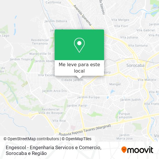Engescol - Engenharia Servicos e Comercio mapa