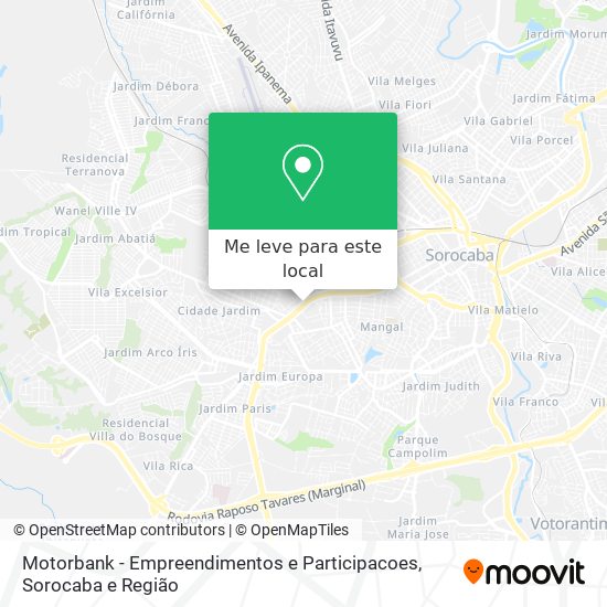 Motorbank - Empreendimentos e Participacoes mapa