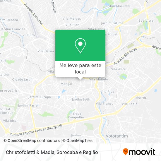 Christofoletti & Madia mapa
