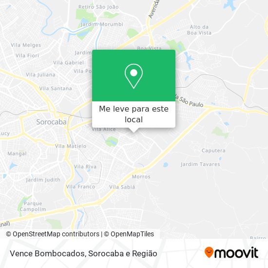 Vence Bombocados mapa