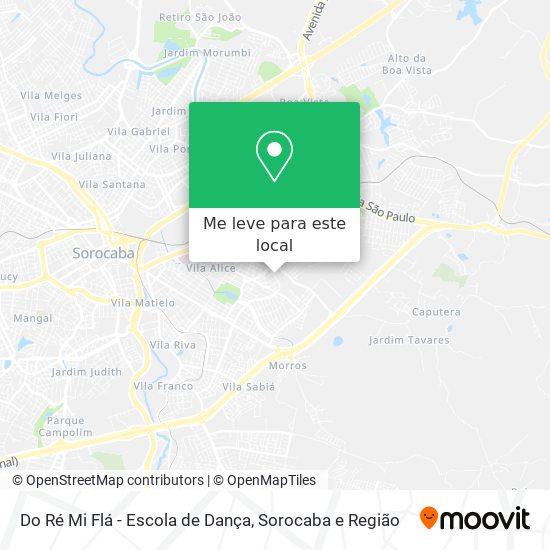 Do Ré Mi Flá - Escola de Dança mapa