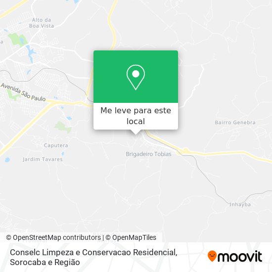 Conselc Limpeza e Conservacao Residencial mapa