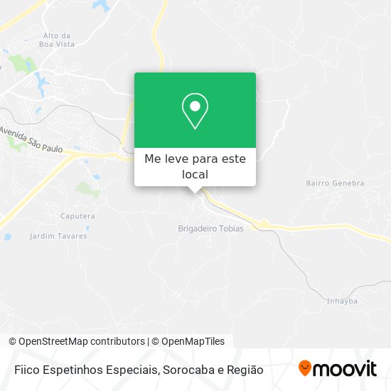 Fiico Espetinhos Especiais mapa
