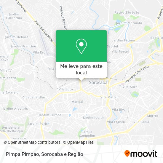 Pimpa Pimpao mapa