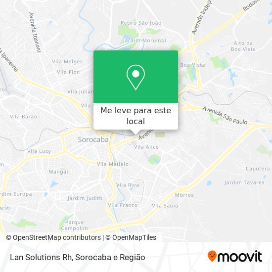 Lan Solutions Rh mapa
