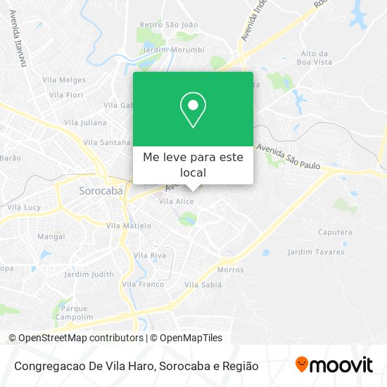 Congregacao De Vila Haro mapa