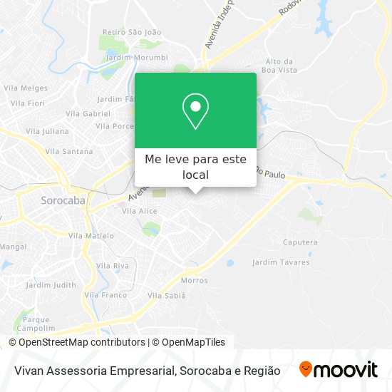 Vivan Assessoria Empresarial mapa