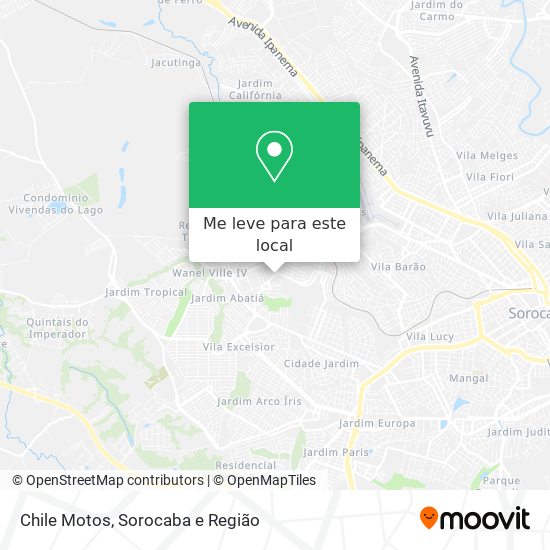 Chile Motos mapa