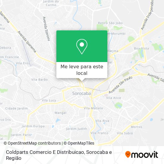 Coldparts Comercio E Distribuicao mapa
