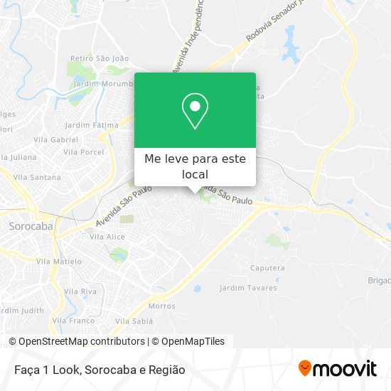 Faça 1 Look mapa