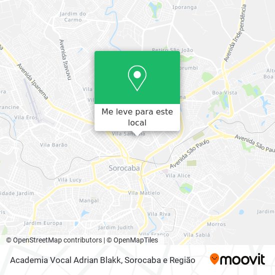 Academia Vocal Adrian Blakk mapa