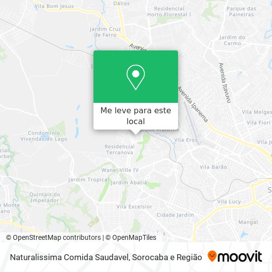 Naturalissima Comida Saudavel mapa