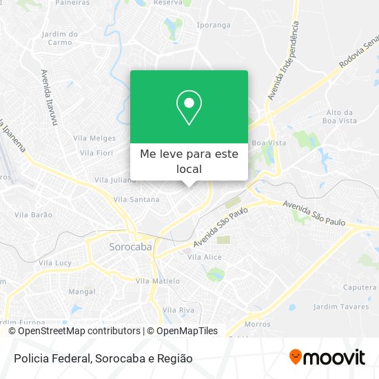 Policia Federal mapa