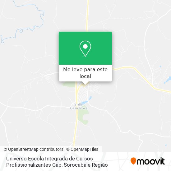 Universo Escola Integrada de Cursos Profissionalizantes Cap mapa