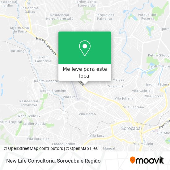 New Life Consultoria mapa