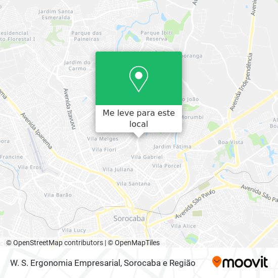 W. S. Ergonomia Empresarial mapa