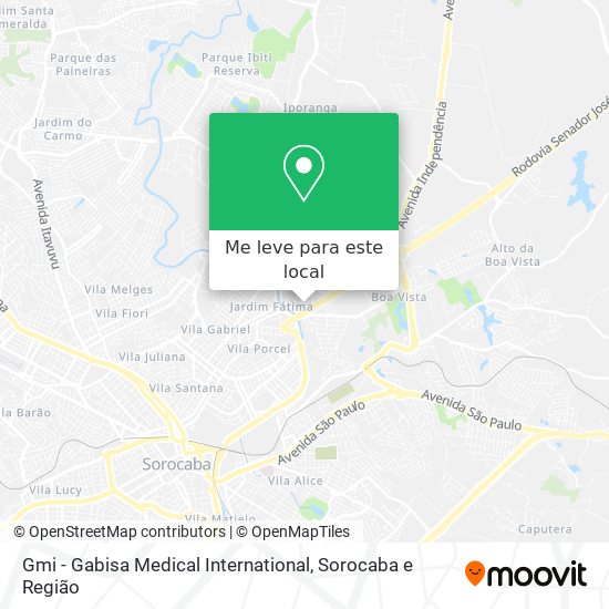 Gmi - Gabisa Medical International mapa