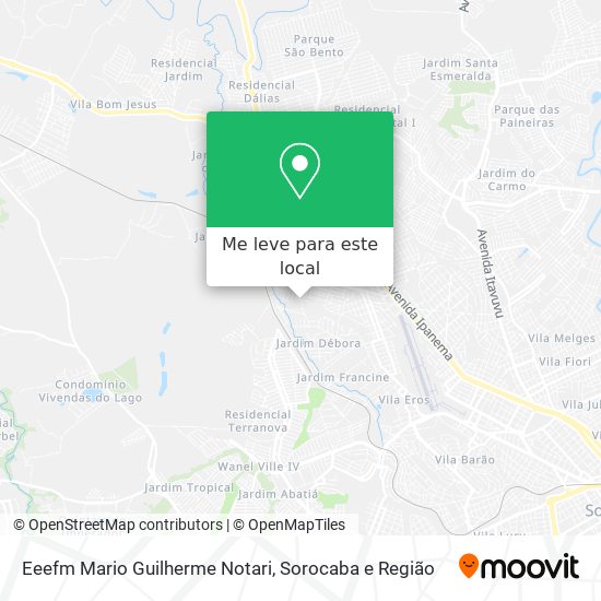 Eeefm Mario Guilherme Notari mapa