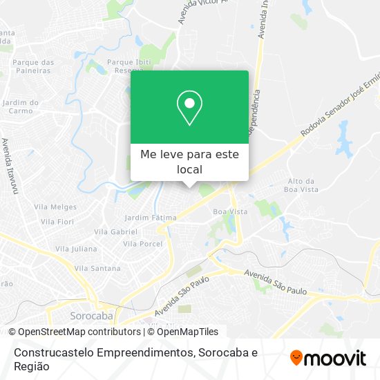 Construcastelo Empreendimentos mapa