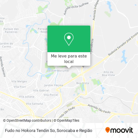 Fudo no Hokora Tendin So mapa